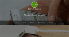 Desktop Screenshot of electroniccreations.com